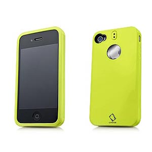 Чехол Capdase Polimor Protective Case Polishe Green/Green for iPhone 4/4S (PMIH4-5166)